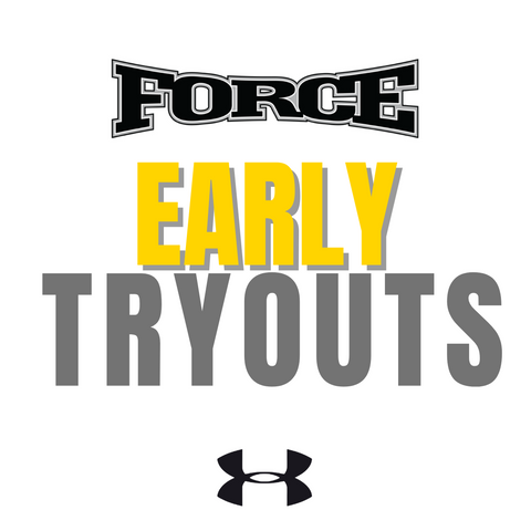 SA Force 2024-2025 EARLY TRYOUTS (10's-18's)