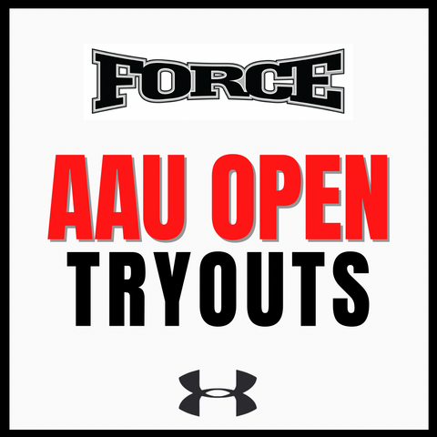 SA FORCE AAU OPEN  TRYOUTS (12's-18's)