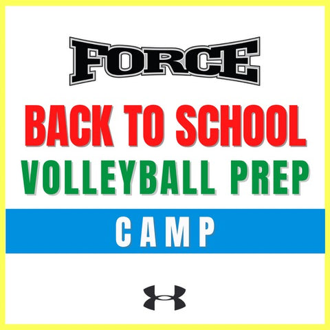 Back to School Volleyball Prep Camp 3rd-7th grade